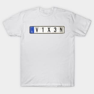 Vixen - License Plate T-Shirt